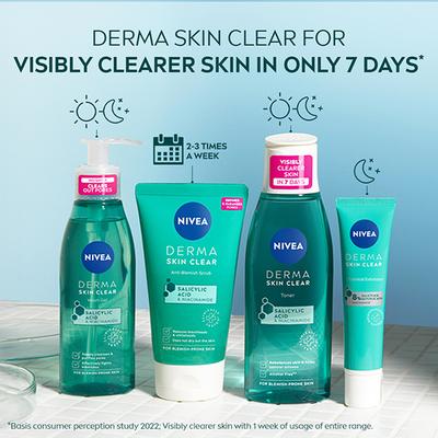 Nivea Face Derma Skin Clear Toner 200 ml - Toners