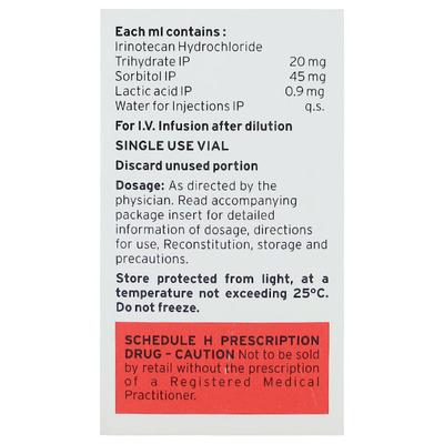 Irinotel 40mg Injection 2ml - Cancer Oncology-Cyt