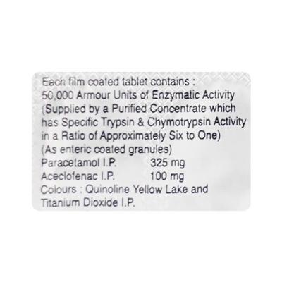Chymoral AP Tablet 10'S - Pain relief-Ant