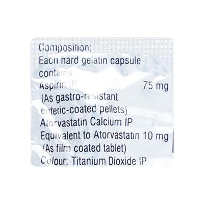 Atorec Asp Capsule 10'S - High Cholesterol-Dys