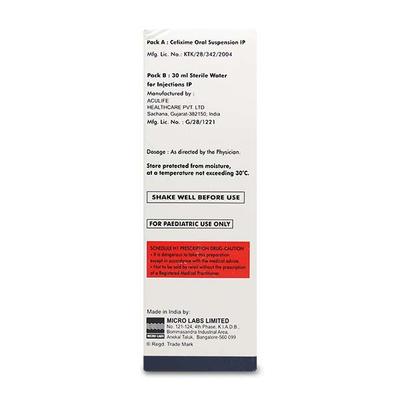 RITECEF O 50 Dry Syrup 30ml - Bacterial Infections-Cep