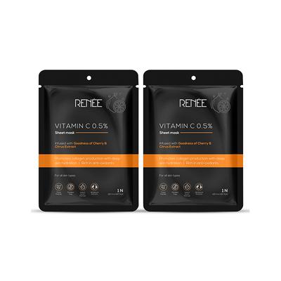 RENEE Vitamin C Sheet Mask 2's - Sheet Masks
