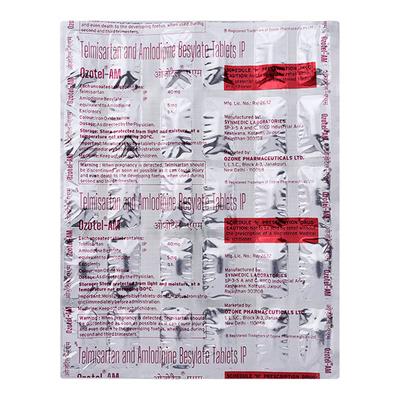 OZOTEL AM 40/5mg Tablet 30's - Hypertension-Ang