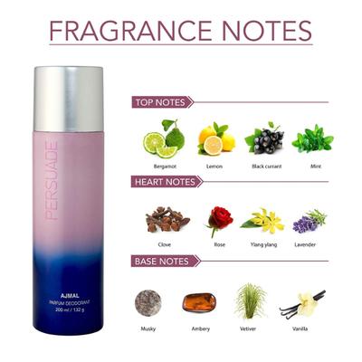 Ajmal 3 Magnetize & 1 Persuade Deodorant Combo Pack Of 4 High Quality Deodorant For Men & Women 800 ml - Perfumes (Edt/Edp)
