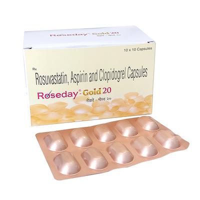 Roseday Gold 20mg Capsule 10'S - Blood Clot-Ant