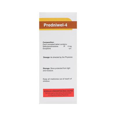 PREDNIWEL 4 Tablet 10's - Allergies-Ant