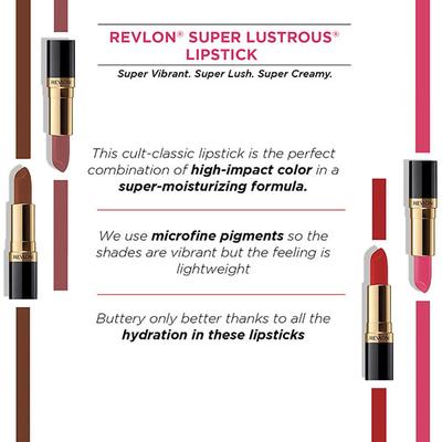 Revlon Super Lustrous Lipstick ( Matte )- Show Stopper 4.2 Gm - Lipsticks