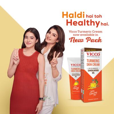 Vicco Turmeric Skin Cream with Sandalwood Oil 30 g - Skin-Treatment