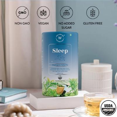 Wellbeing Nutrition Sleep Adaptogenic Herbal Tea Bags 20's - Green/Herbal Teas