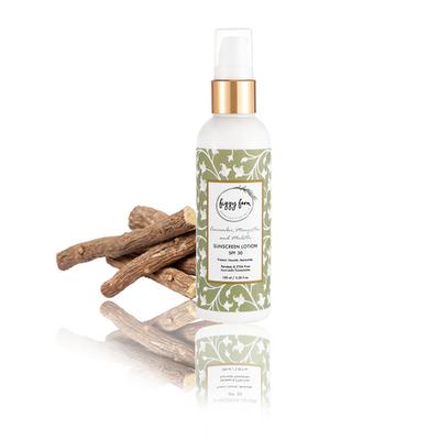 Fizzy Fern SPF 30 Sunscreen Lotion - Cucumber, Manjistha & Mulethi 100 ml - Lotions & Creams