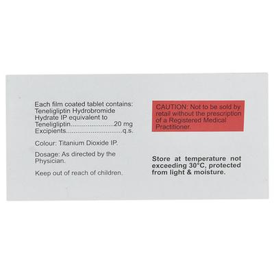 Olymprix 20mg Tablet 15'S - Diabetes-Ant