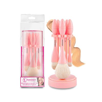 Majestique Premium Make Up Brush Set for Face and Eye, Travel Makeup Brushes Set with Bucket 1's - Face Brush
