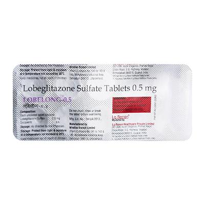 LOBELONG 0.5 Tablet 10's - Diabetes-Ant