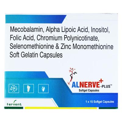 ALNERVE PLUS Softgel Capsule 15's - Supplements-Sup