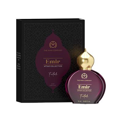 The Man Company 100% Alcohol-Free Attar Perfume for Men - Fatah Emir Collection 12 ml - Men Perfumes (Edt/Edp)