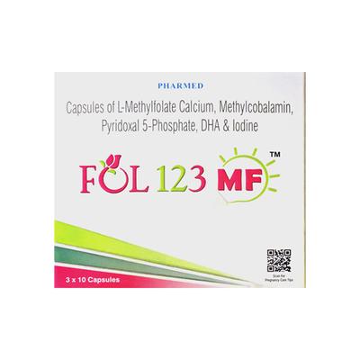 FOL 123 MF Capsule 10'S - Supplements-Vam