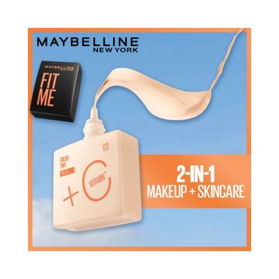 Maybelline New York Fit Me Fresh Tint With SPF 50 & Vitamin C Shade 06 Natural Coverage Skin Tint 30 ml - Foundation