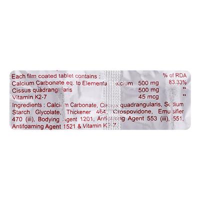 BONETUF CQ Tablet 10's - Supplements-Cal