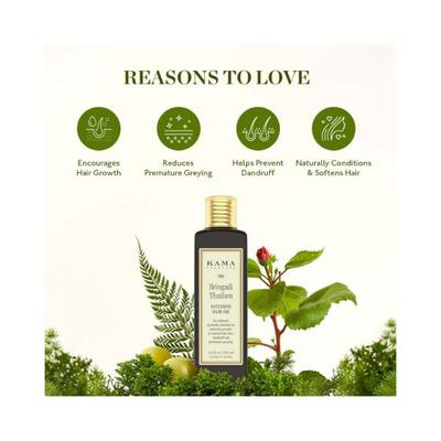 Kama Ayurveda Bringadi Intensive Hair Treatment Oil 200 ml - Hair Oils