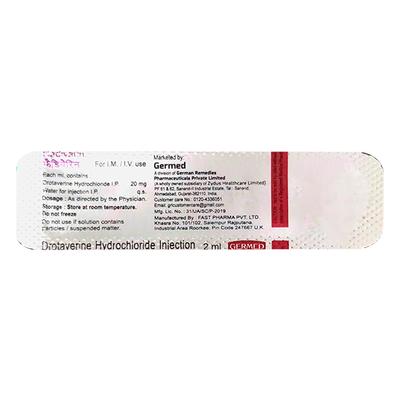 CADIVARIN Injection 2ml - Muscle Spasm-Ant
