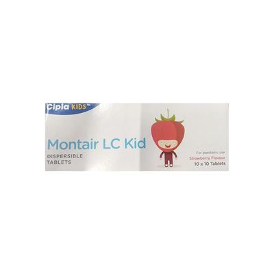 Montair LC Kid Dispersible Tablet 10'S - Allergies-Ant