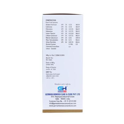 German's Arthritic Care and Cure Syrup 500 ml - Speciality Medicine
