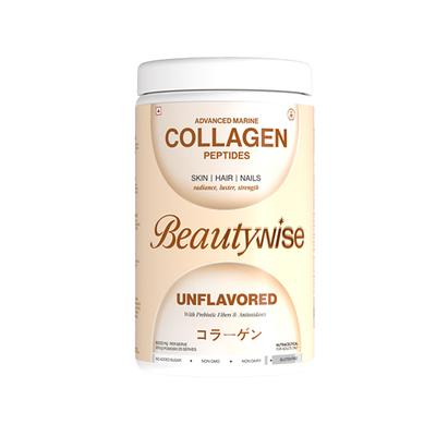 Beautywise Advanced Collagen Peptides (Unflovoured) 200 gm - Multi-Vitamins
