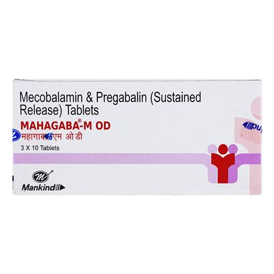 Mahagaba M OD Tablet 10'S - Neuropathic Pain-Dru