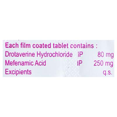 Ditim MF 80/250mg Tablet 10'S - Muscle Spasm-Ant