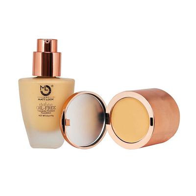 Matt Look Oil Free Concealer Flowless & Foundation, Beige 43 ml - Foundation