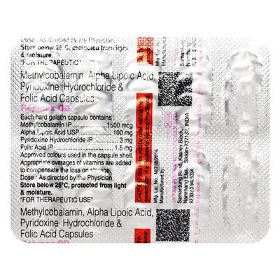 Rejunex OD Capsule 10'S - Neuropathic Pain-Dru