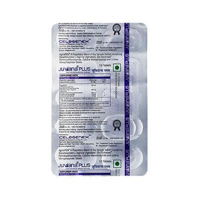 JUVIANA PLUS Tablet 10's - Neuropathic Pain-Dru