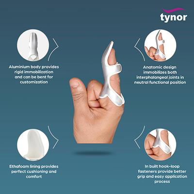 Tynor Cure Frog Splint (L) (F 04) - Abdomen/Neck/Arm/Elbow Supports