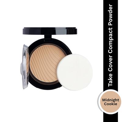PAC Take Cover Compact Powder 07 Midnight Cookie 7.85 gm - Compact Powder