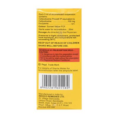 Oxipod 100mg Suspension 30ml - Bacterial Infections-Pen