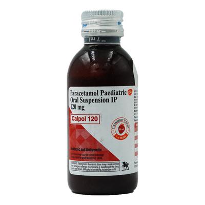 Calpol 120mg Strawberry Flavour Suspension 60ml - Fever-Ana