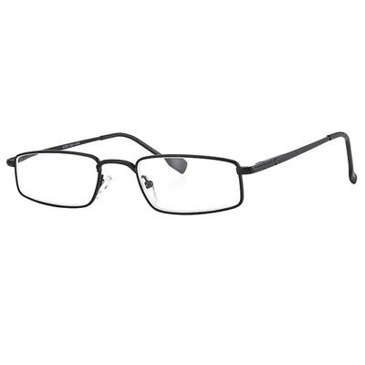 Klar Eye Full Rim Rectangle K-2011 Reading Glass - Gun - 3.5 Power - Men Eyeglasses