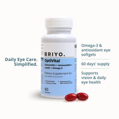 Briyo OptiVital Softgel 60's - Mental Health
