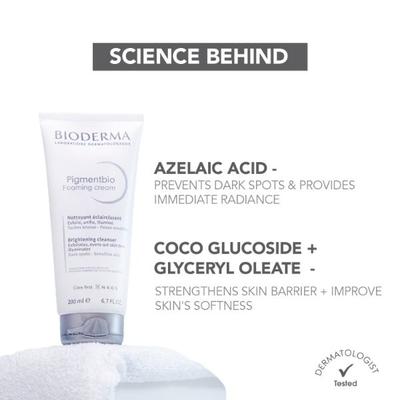 Bioderma Pigmentbio Brightening Foaming Cream 200 ml - Lotions & Creams