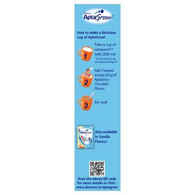 AptaGrow (3+ Years) Nutritional Powder - Chocolate Flavour 400 gm - Kids Nutrition