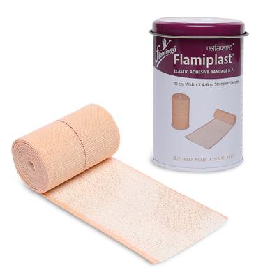 Flamingo Flamiplast Elastic Adhesive Bandage (OC - 2065) (10 cm x 4/6 m) 1's - Bandages & Dressings