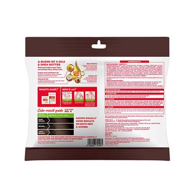 Revlon Color 'N Care Nourishing Permanent Hair Color - 4 Brown Sachet HAIR color cream20g (when packed),Cream Developer 30ml (when packed) 1's - Crème