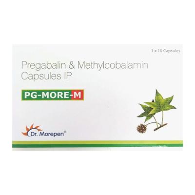 PG MORE M Capsule 10's - Neuropathic Pain-Dru