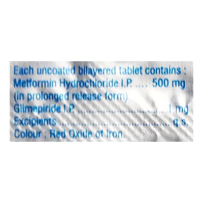 Glyciphage G1 Tablet 10'S - Diabetes-Ant
