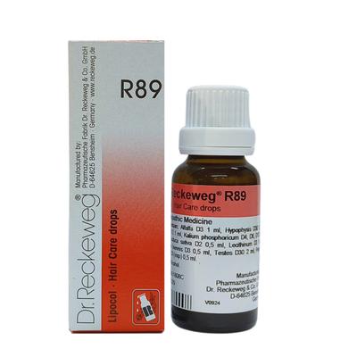 Dr. Reckeweg R89 Lipocol Hair Care Drops 22 ml - Homeopathic Drops