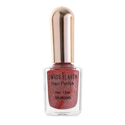 Swiss Beauty Glitter Nail Polish - (Shade-15) 12 ml - Nail Polish