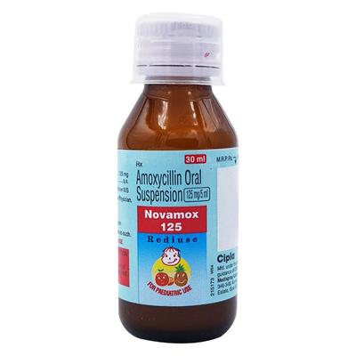 Novamox 125mg Rediuse Suspension 30ml - Bacterial Infections-Pen