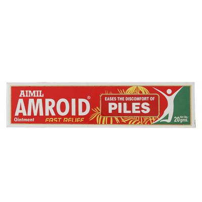 Amroid Ointment 20gm - Haemorrhoid-Ano
