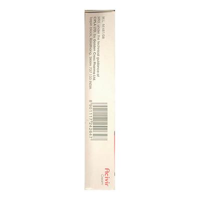 ACIVIR Cream 10gm - Skin Infections-Toav