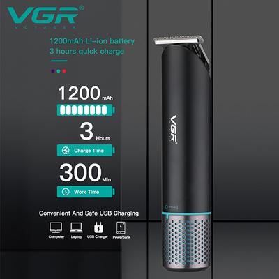 VGR V-250 Runtime 300 min Trimmer for Men (Black) 1's - Trimmers
